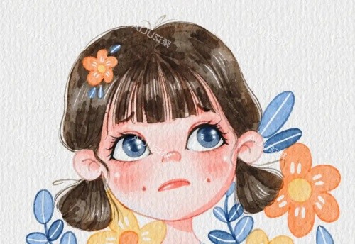 小孩梨涡示意图