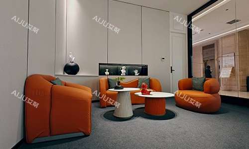 西安美莱整形休息处一角