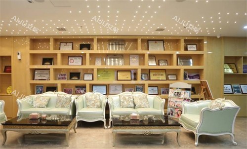 保定蓝山医疗美容医院合作品牌展示墙 保定蓝山医疗美容医院合作品牌展示墙