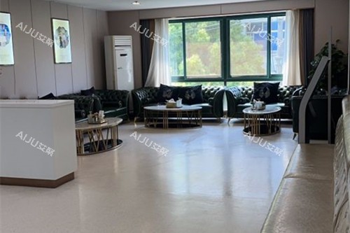 上海华美整形休息等待区一角环境