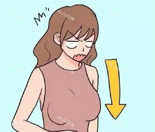 胸部下垂图片 胸部下垂图片