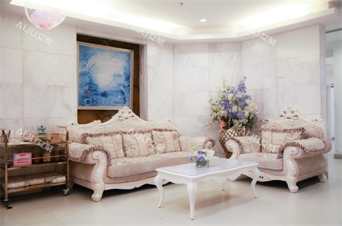 成都美莱整形休息区一角环境图一览