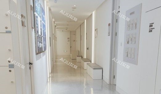 成都八大处整形医院走廊示意图