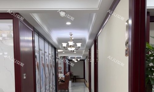 北京华韩医疗美容医院前台走廊 北京华韩医疗美容医院前台走廊