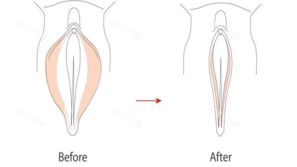 阴唇改善美观照片 阴唇改善美观照片
