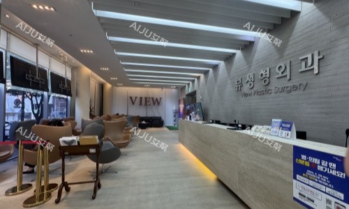 韩国必妩整形外科前台环境