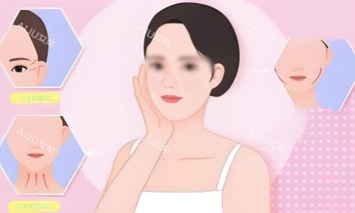 拉皮手术示意图 拉皮手术示意图