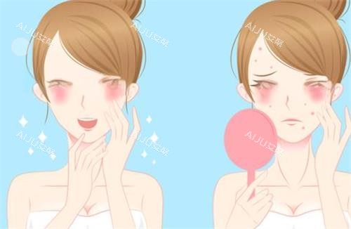 去斑前后对比图 去斑前后对比图