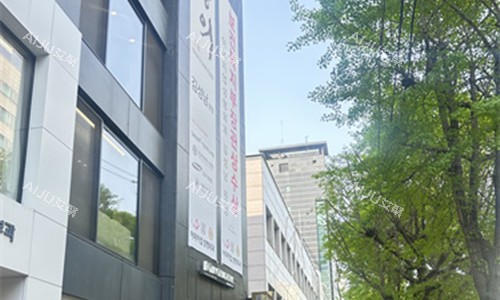 韩国伊美芝整形外科门口环境图 韩国伊美芝整形外科门口环境图