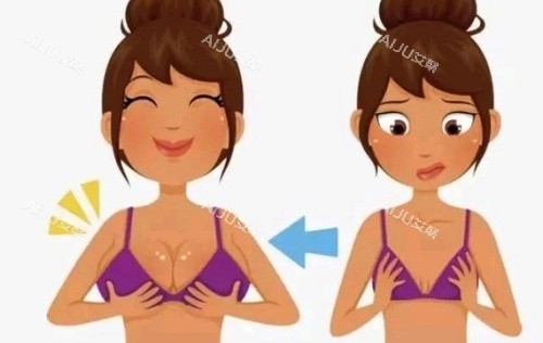 丰胸针对比图