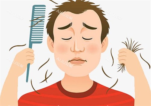 被脱发问题困扰的人 被脱发问题困扰的人