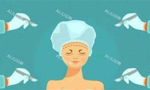 双美肤面部填充划线卡通图