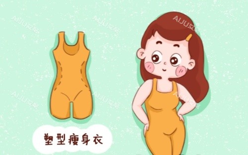 塑身衣漫画示意图