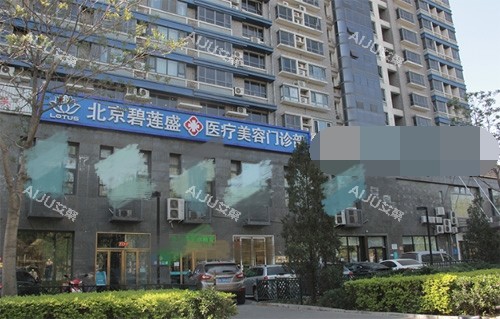 北京碧莲盛植发外观大楼