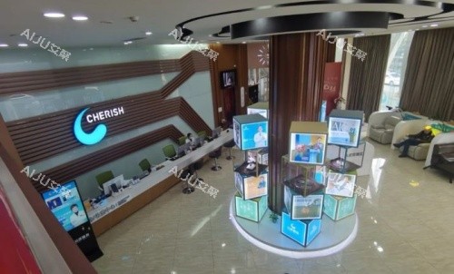 成都丝缘植发医院大厅示意图