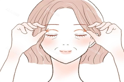 北京张志刚眼部整形卡通宣传