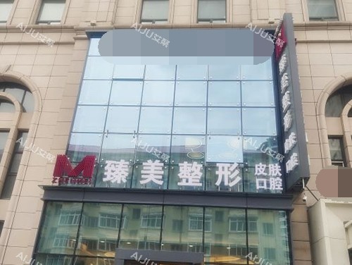 哈尔滨臻美医疗美容医院外景招牌