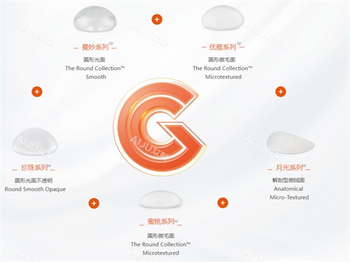 优丝俪假体全系列展示